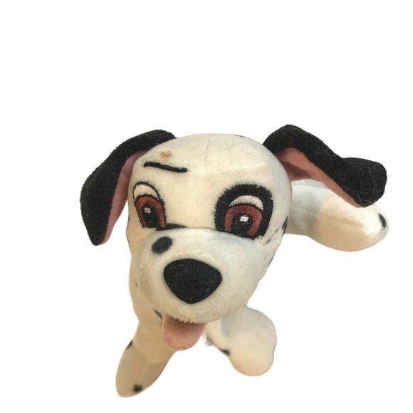 Lucky 101 Dalmatians Mini Bean Bag Disney Stuffed Animal Toy  7 .5" length - Picture 3 of 5